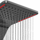 Chuveiro Ducha Eletrônica Ducali com Led Zagonel  7500W (Funciona tanto a Gás como Elétrico)