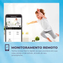 Câmera Segurança Nuvem Wifi, Botão Chamada, Alexa Cor Branco