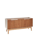 Buffet Elon 160 cm - Natural c/ Off White