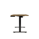 Mesa com Regulagem de Altura Elétrica Unit 135 cm - Preto c/ Freijó