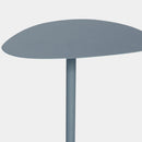 Mesa de Centro Orgânica em Aço Fallon 40 cm - Azul Névoa