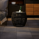 Mesa Balde de Gelo Walker em Corda Náutica 58 cm - Preto