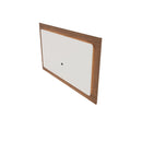 Rack Flynt com Painel Oslo para TV até 75” 3 Portas 184 cm - Canella c/ Off White Fosco