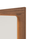 Painel para TV até 75" Oslo 217 cm - Canella c/ Off White Fosco