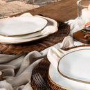 Aparelho de Jantar e Chá 30 Peças - Oxford - Ryo Maresia